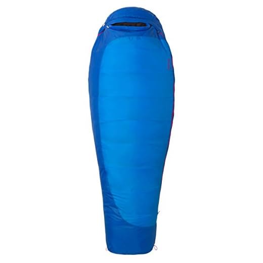 Marmot Trestles 15 Long Women's Cold-Weather Mummy Sleeping Bag, 15-Degree Rating,