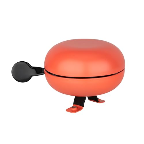 URBAN ZWEIRAD Timbre Bicicleta Coral   Timbre Bicicletas Infantil Big Mama (Grande), bocina Bicicleta Holandesa, Timbre Bici de señora o Bicicleta de niño   Estilo Retro   Muchos Colores (Coral)