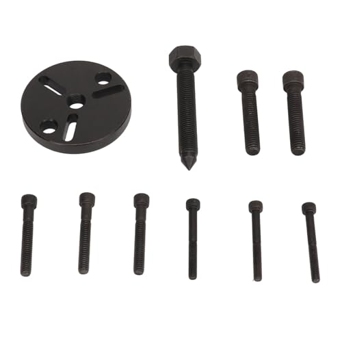 AC Compressor Clutch Remover Kit, Professional Air Conditioning Clutch Rebuild Installation Tool, High Efficiency AC Clutch Removal Kit with Adjustable Range 16 56mm, Stainless