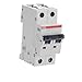 Circuit Breaker; Miniature; DIN Rail Mount; D Curve; 2 Pole; 6A