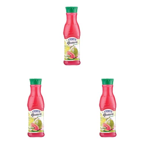Image of Mala's Crush 750 Millilitre Green, Guava,Vegetarian, Liquid (Pack of 3)