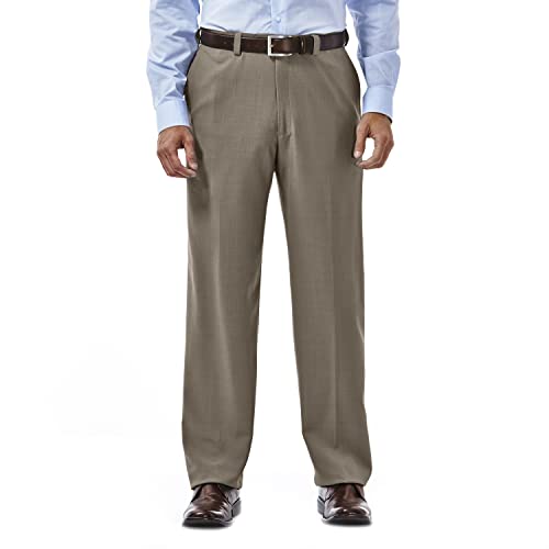 Haggar ECLO Repreve Stria Flat Front Dress Pant
