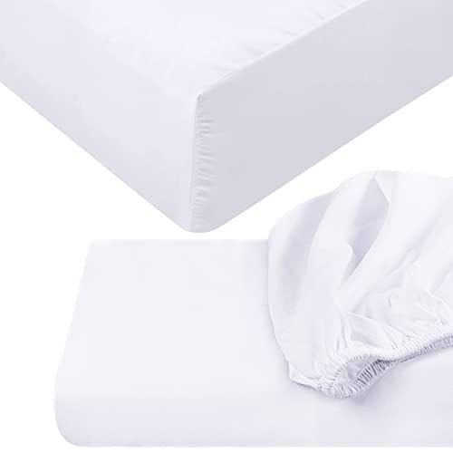 Fitted Sheets Full And Queen (Pack Of 2, White) By Utopia Bedding #TOP22