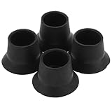 Pièces en caoutchouc pour trampoline : faciles à installer et à appliquer sur les tubes des pieds de votre trampoline et de vos meubles ; embouts de pieds de trampoline résistants à l’usure