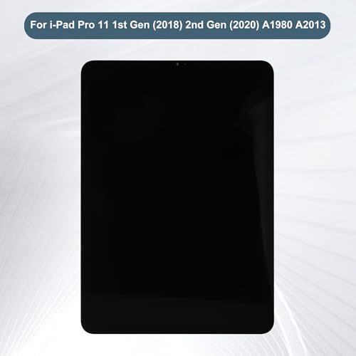 E-yiiviil LCD Digital Display Compatible with iPad Pro 11 1st Gen (2018) 2nd Gen (2020) A1980 A2013 A1934 A1979 A2068 A2230 A2228 A2231 11" LCD Display Touch Screen Assembly with Tools by E-YIIVIIL - Used condition - Image 2