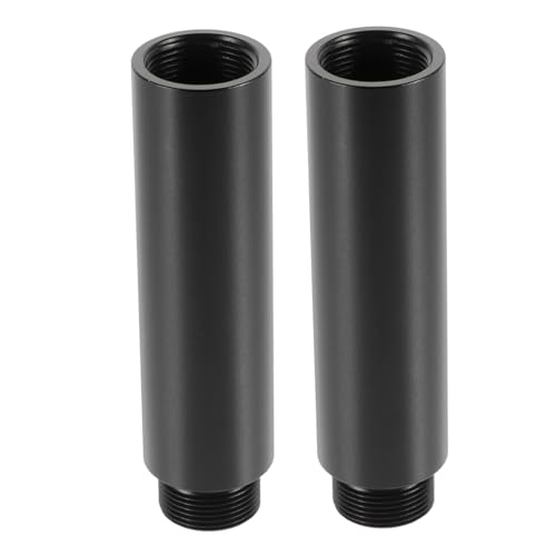 Vaguelly 2個 マイク延長チューブ マイクエクステンダー 卓上マイクスタンド マイクアーム マイク延長パイプ 無線 マイクラック延長チューブ マイクブラケット延長チューブ アルミニウム合金