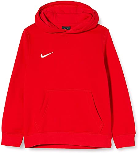 Nike Unisex Kinder Kapuzenpullover Team Club, Rot (University Red/football White), S
