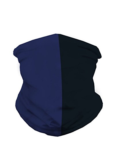 INTO THE AM Purple & Black Sports Fan Mask Bandana