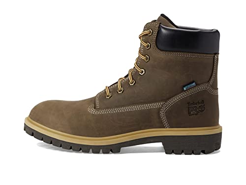 Timberland PRO Timberland PRO Women's Direct Attach 6 Inch Soft Toe Insulated Waterproof Industrial Work Boot, Turkish Coffee, 10 M