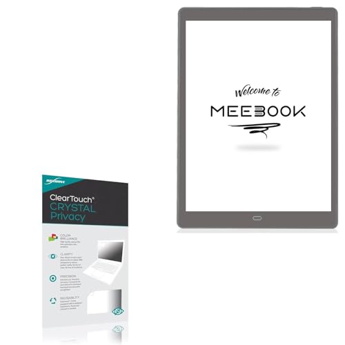 BoxWave Screen Protector Compatible with Boyue Likebook eReader P10 (10 in) - ClearTouch Crystal Privacy (2-Pack), Privacy Screen Protector Flexible Film Clear