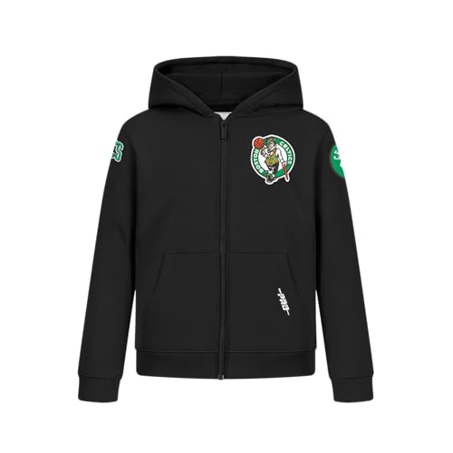 Sudadera con capucha de felpa negra Pro Standard para niños pequeños de la NBA