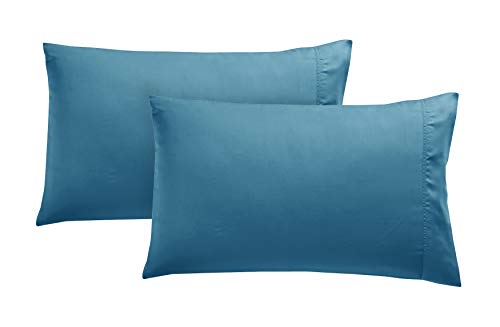 Elinen 100% Tencel Sheet Set - King Size 4 Piece Sheets With Deep Pockets Up To 18 Inches - Luxuriously Cooling, Super Soft & Silky Sateen Weave Lyocell Bed Sheets In Teal (King) #TOP6