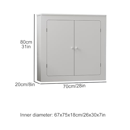 Solution de chauffage décorative avec étagère et double porte d'accès - 2