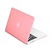 TopCase Pink Rubberized Hard Case Cover for Apple MacBook Pro 13.3" with Retina Display Model: A1425 and A1502 (NEWEST VERSION 2013) + TopCase Mouse Pad