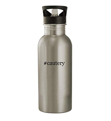 Knick Knack Gifts #Cautery - 20Oz Stainless Steel Water Bottle, Silver #TOP1