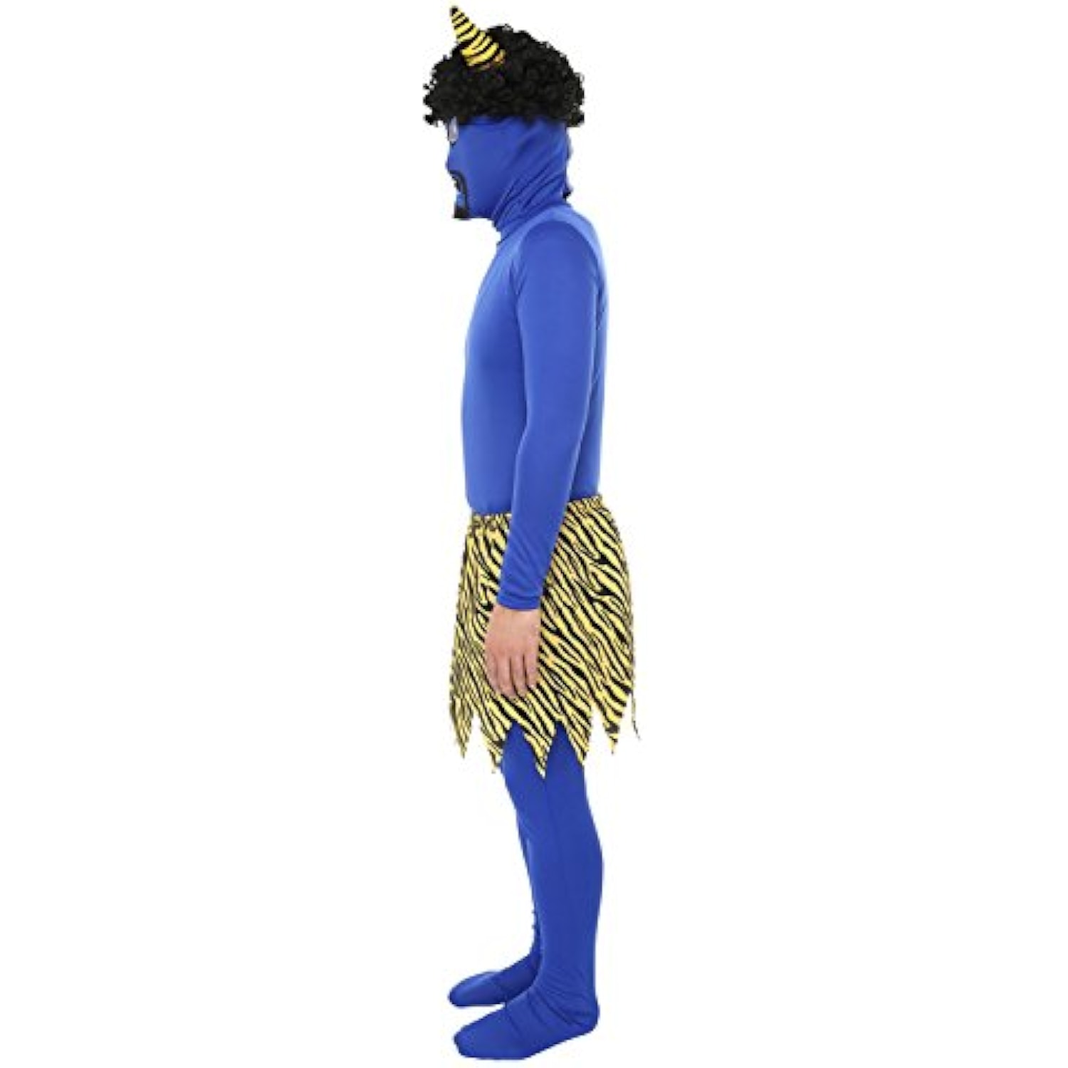 クリアストーン(Clearstone) コスプレ ハロウィン 節分 リアル鬼 メンズ M ブルー 詳細画像4