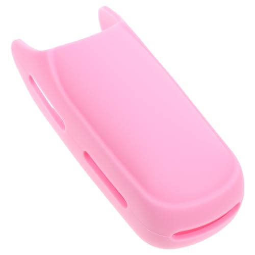 Housoutil Funda de Silicona para Plancha y Rizador de Pelo Protector Aislante Térmico Antideslizante Color Rosa Compatible Herramientas de Peluquería Práctica y Desmontable para Uso