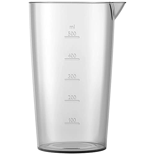 Philips Staafmixer Viva Collection - ProMix-mengtechnologie - 650 W - Antispat mesbeschermer - Snelle ontkoppeling met 1 knop - Ergonomisch design - Inclusief beker - HR2534/00 - Afbeelding 3