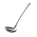 liushop cucharas Acero Inoxidable del Oro cucharón de Mango Largo Cuchara, Cuchara Grande, Utensilios de Cocina durables -11.4 Pulgadas Cuchara de Cena (Color : B)