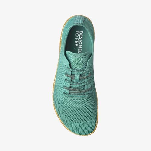 Image of GROUNDIES Active Knit Barefoot Shoes for Men - Lightweight Sports Sneakers for Men with Wide Toe Box, Microfiber Lining, and Slip-Resistant Outsole