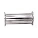 DERNORD Sanitary Spool Tube with Clamp Ends,Stainless Steel 304 Seamless Round Tubing With 1.5 inch Tri Clamp 50.5MM Ferrule Flange (Tube Length: 4 Inch / 102MM)