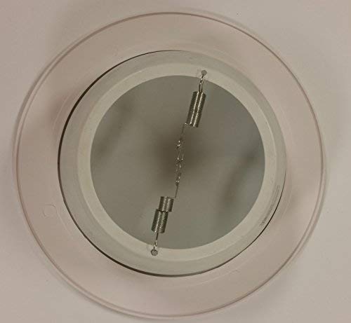 5 Pack-White Light Trim Ring Recessed Can 6" Inch Over Size Oversized Lighting Fixture #TOP6