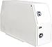 Buyers Products - BP824624W Backpack Truck Box With Die-Cast Compression Latch, White Steel, 46 x 24 x 82 Inches