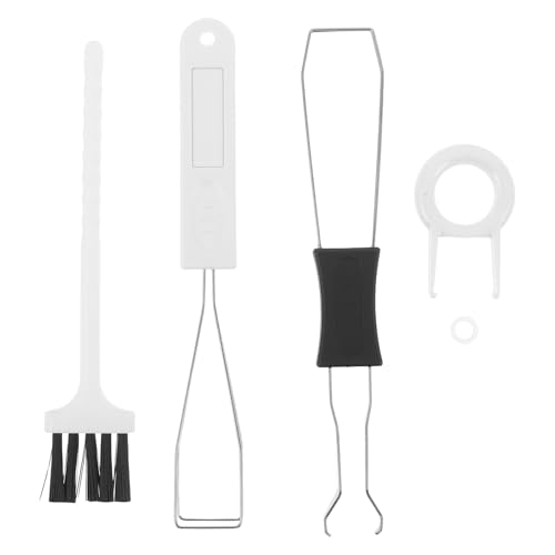 Hoement Kit Estrattore Tasti Tastiera Meccanica 5 Pezzi con Spazzola Pulizia e Attrezzo Smontaggio Interruttori, Strumento Rimozione Cappucci Compatibile Laptop e Manutenzione Fai da Te