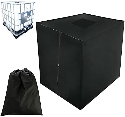 Ibc Housse De Protection Pour Réservoir D'Eau Ibc 420D Ibc Protection Uv-Pluie Avec Ouverture À