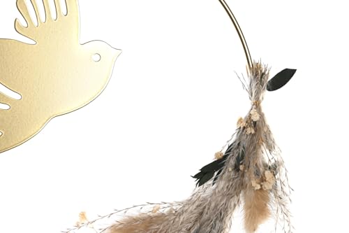 DECORACION PARED METAL 25X3X35 GOLONDRINA