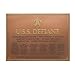 Star Trek Defiant Dedication placca Replica DS9 Starship Collection