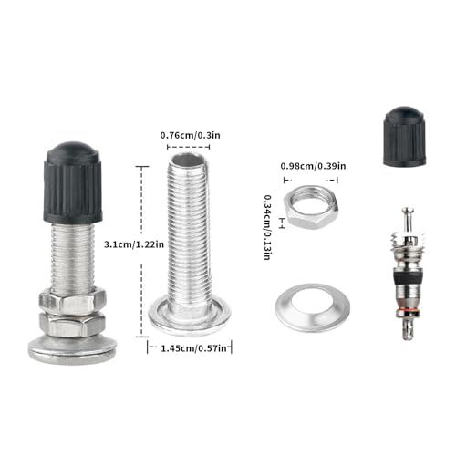 Adaptador Duradero para Válvulas de Bicicleta Aouzsta Multicolor miniatura 3