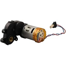 Main Brush Motor Assembly for Deebot X1 Plus, T10, T20, for T30 Pro, and for Omni Robot Vacuums, for Ecovacs Models, Metal Build, Black + Silver