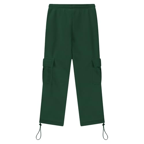 Pantalon de survêtement garçon vert 110 confortable - 6