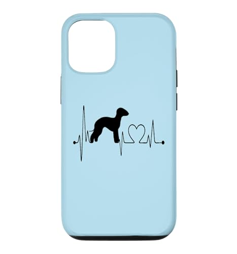 Bedlington Terrier �n�[�g�r�[�g EKG �p���X �t�@�j�[ �y�b�g ���D�� �X�}�z�P�[�X iPhone 12/12 Pro �p