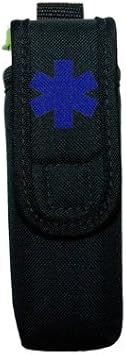 Epipen Case Holder - Medical Emergency Carry Case for 2 Epinephrine Auto-Injectors | Allergy Safety Pouch with Belt Clip | Physician Recommended (Black)