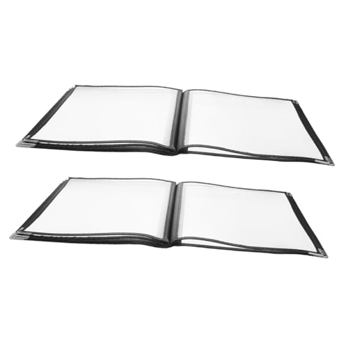 Porte menu transparent de qualité pour table de restaurant et hôtel