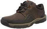 zapatos 47.5 cuero Clarks Walbeck Edge II, Zapatos de Cordones Derby para Hombre, Marrón (Brown Leather), 47 EU