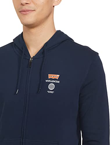 Image of Levi's Men's Cotton Hooded Neck Sweatshirt