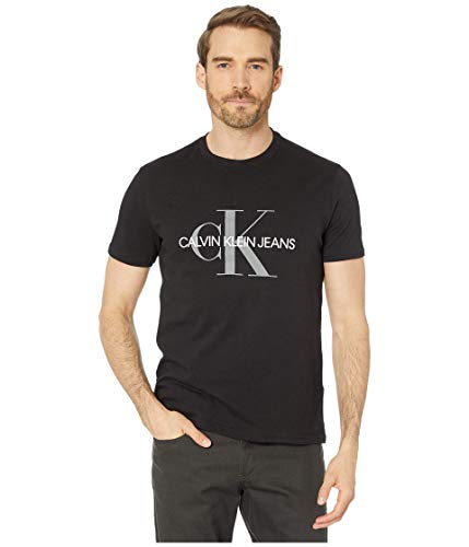 Image of Calvin Klein Men's Monogram Logo Crewneck T-Shirt