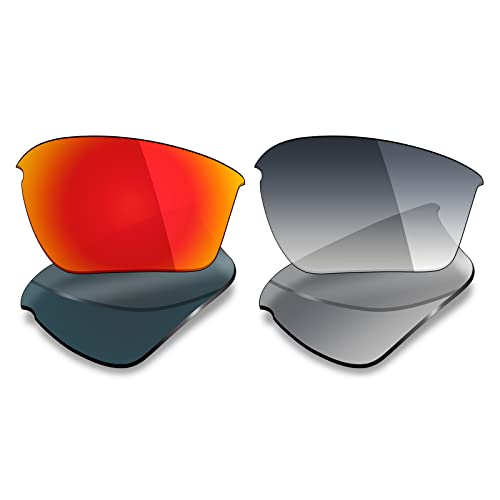 Image of Mryok 2 Pair Polarized Replacement Lenses for Oakley Half Jacket 2.0 XL Sunglass - Options
