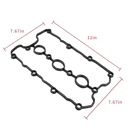 Image of VS50865R VS50541 Valve Cover Gasket Set Fit for 08-19 【Audi】 A4 /A5 /A6 /A7 /A8 /Q5 /Q7 /S4 /S5 /SQ5【Porsche】 Cayenne /Panamera 3.0L 3.2L 06E103483P, 06E103483Q, 06E103484N, 06E103484P,95810523100,95810523200