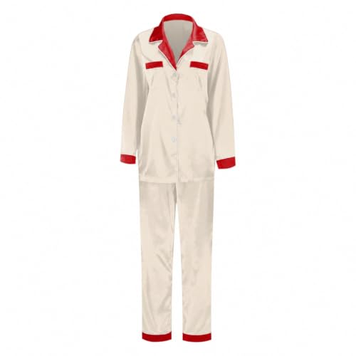 Matching Christmas Pajamas for Family 2026 Satin Xmas Sleepwear Holiday PJs - image 5