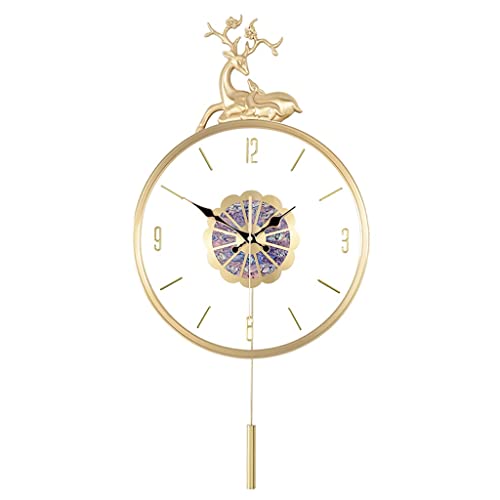 Horloge murale muette XJBTBA pour chambre moderne et silencieuse