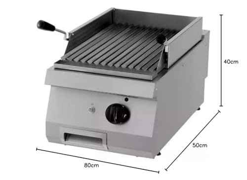 Lavasteingrill Maxima Gastro Heavy Duty – 70 cm tief – Einzeleinheit