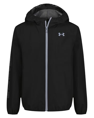 Chaqueta cortavientos niño Under Armour impermeable 5K con UA Storm