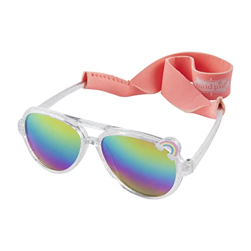 Mud Pie Girls Baby Sunglasses with Strap Set