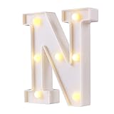 LED Marquee Letter Lights, 26 Alphabet Light Up Letters Sign Perfect for Night Light Wedding...