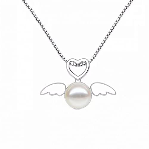 Collier de perles d'eau douce LMMSHX, l'éclat précieux du coeur