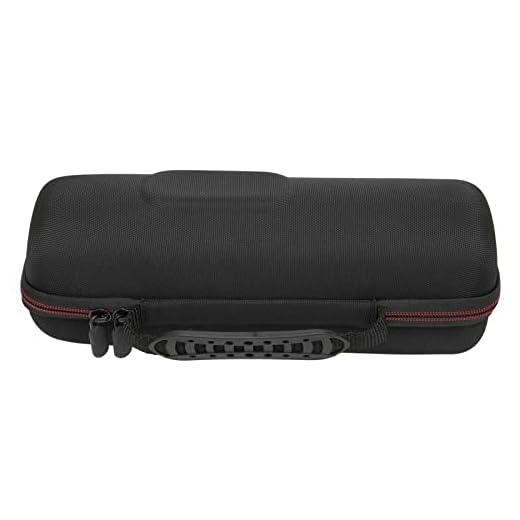 ASHATA Estojo de transporte rígido portátil para Charge 4 Charge 5, capa rígida de EVA à prova de choque à prova d'água com design de zíper